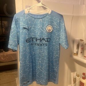Puma Light Blue Manchester City Jersey